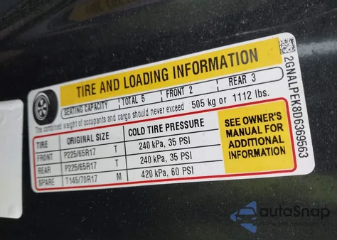 2013 Chevrolet Equinox 2Lt z USA, uszkodzony, nr VIN 2GNALPEK8D6369563